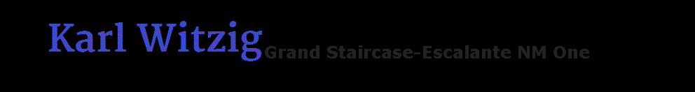 Grand Staircase-Escalante NM One